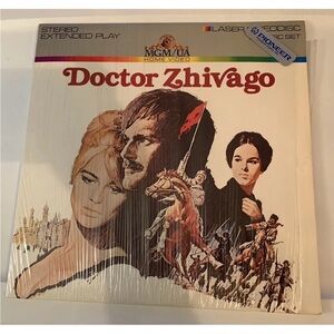 PIONEER Doctor Zhivago‎ LaserDisc Set with Colorful Artwork